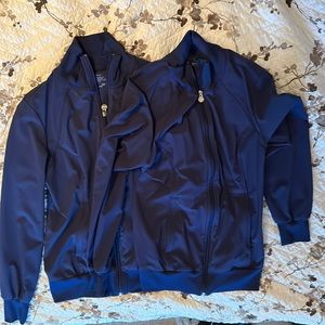 TWO Cherokee Infinity scrub jackets